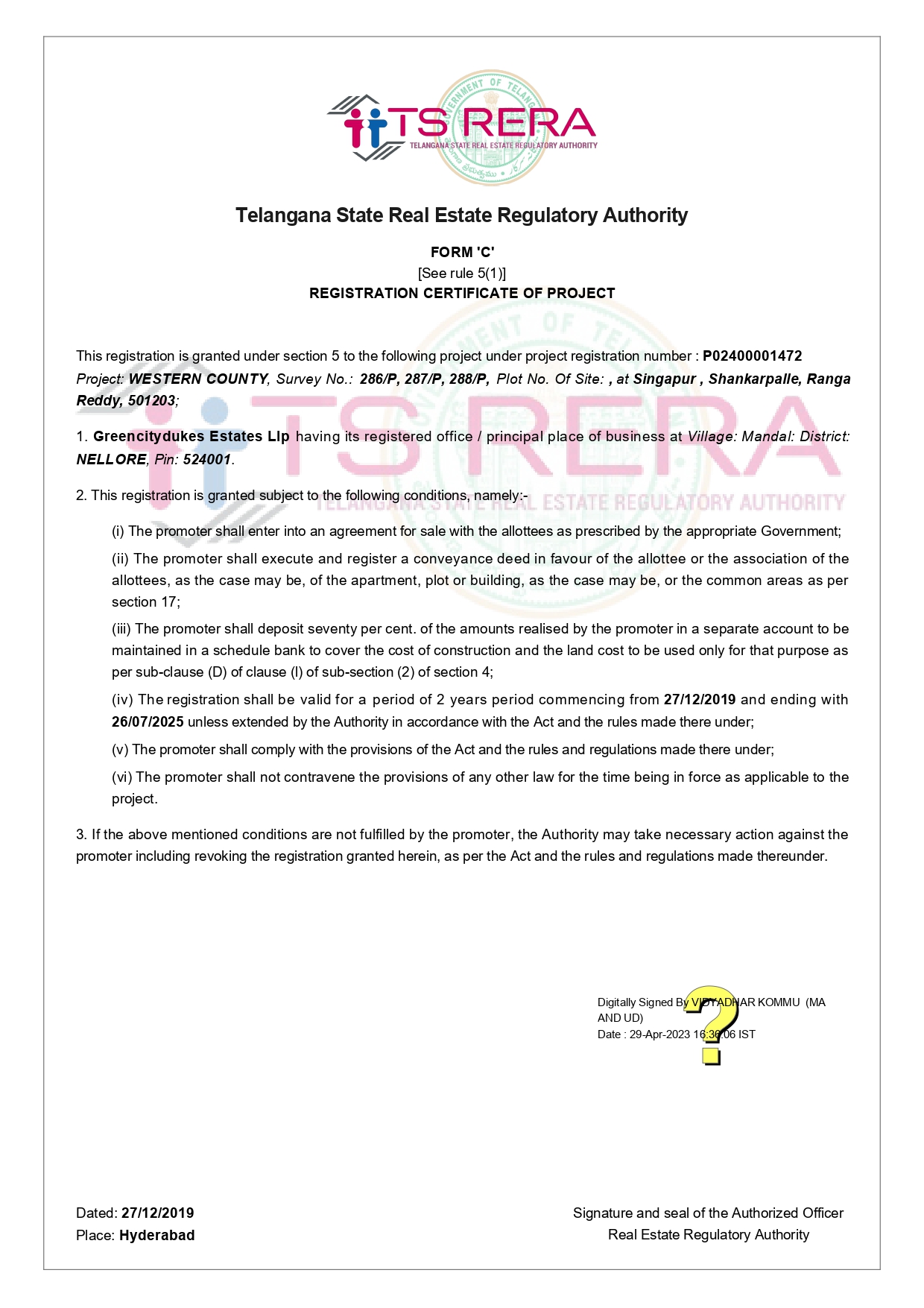vasistaprimerealty | plots in hyderabad